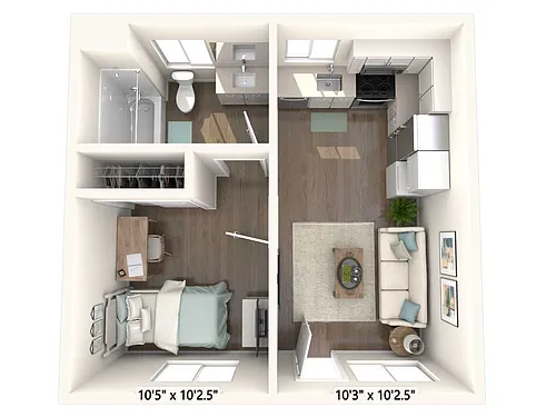 Floor plan A1JR