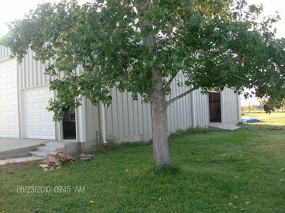 side view of garage