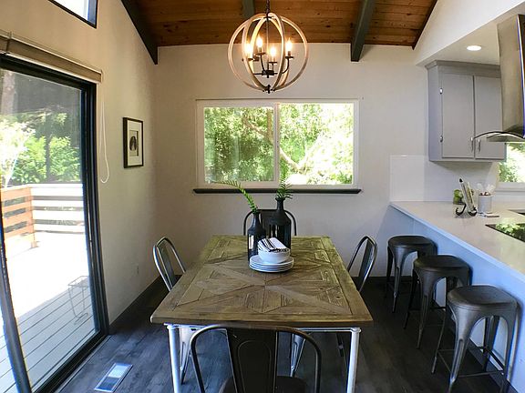 Upstairs dining area