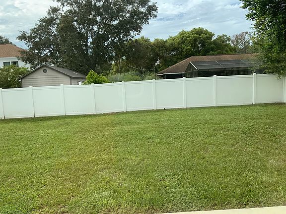 Fenced in yard