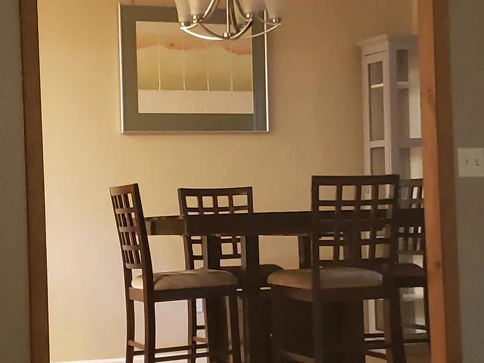 Dining Room seen from the living room