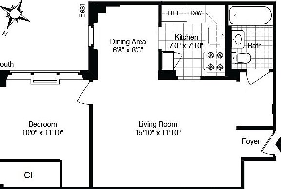 2nd image of 150 E 56th St APT 10F