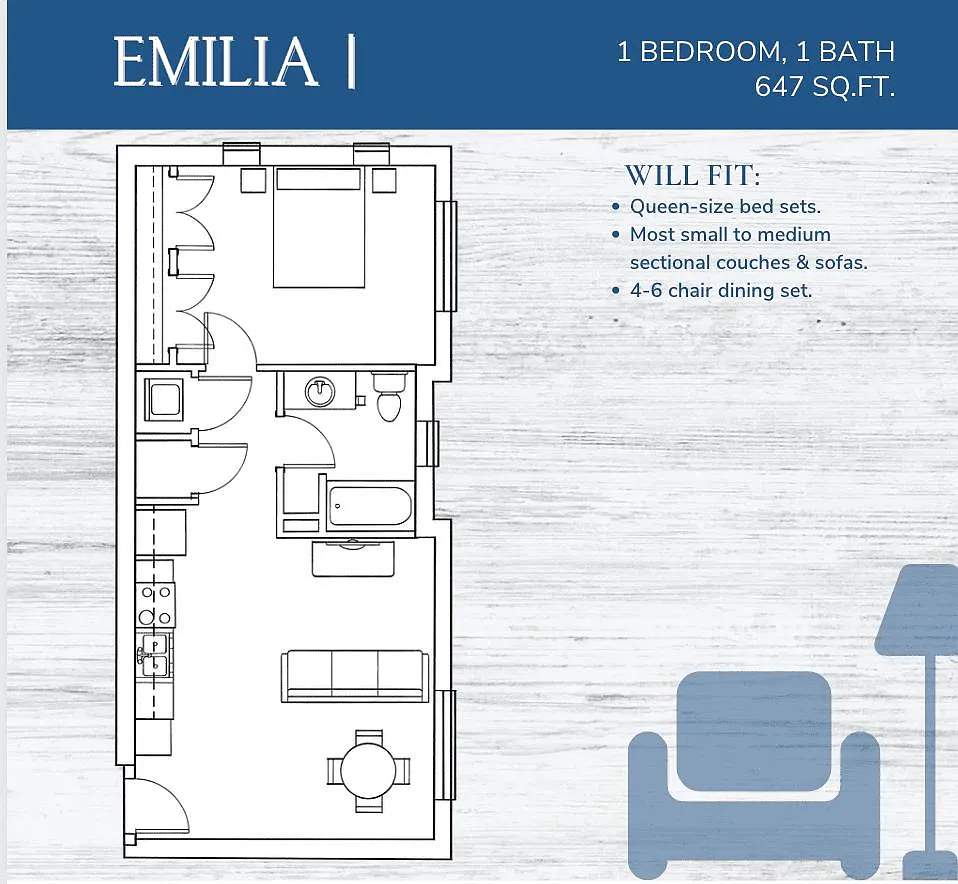 Floor plan The Emilia