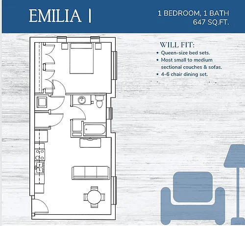 Floor plan The Emilia