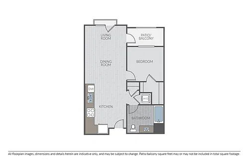 Floor plan Plan 1G
