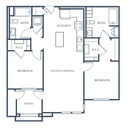 Floor plan B8