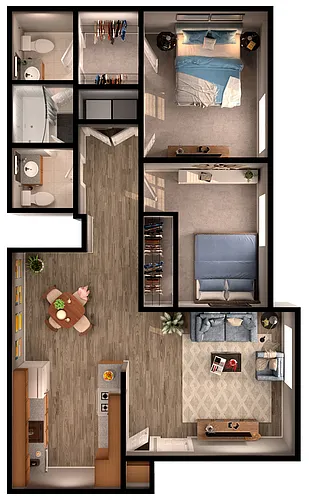 Floor plan Deerfield