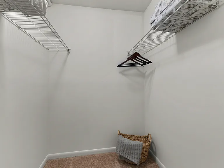 Walk-in Closet in the 2-Bedroom Floor Plan