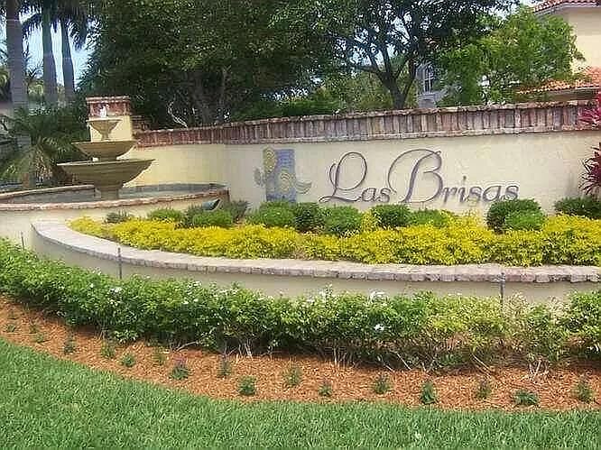 Las Brisas, a gated communicty on the intracoastal waterway