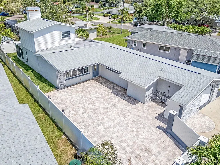 Beautiful Fully Updated 3 Bedroom/ 2 Bath Home with Brick Paved front Courtyard.