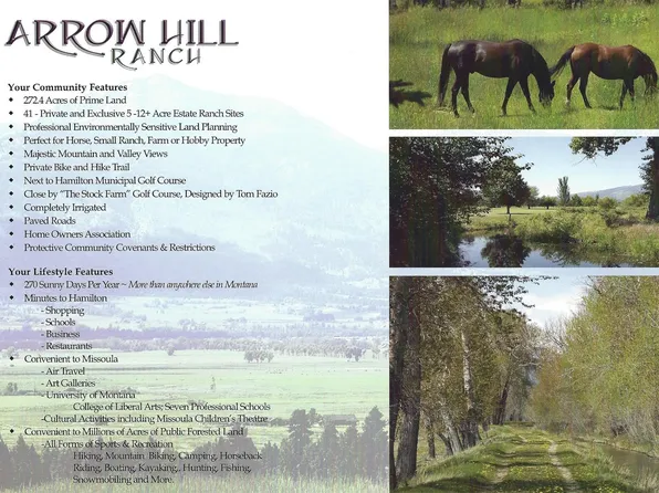 461 Arrow Hill Ranch Rd, Hamilton, MT 59840