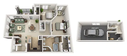 Floor plan B2 - Moscow