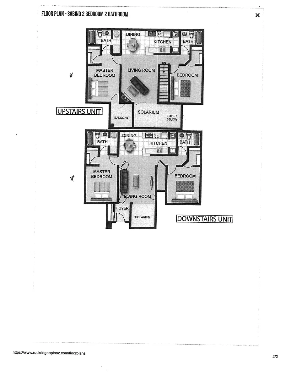 Floor plan Rincon