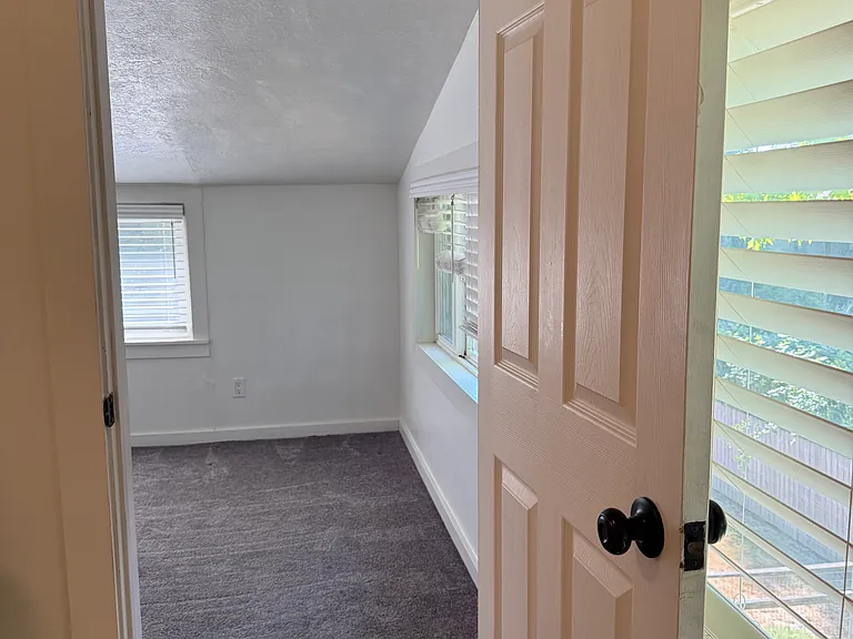 looking through BR2 door from kitchen into BR2
