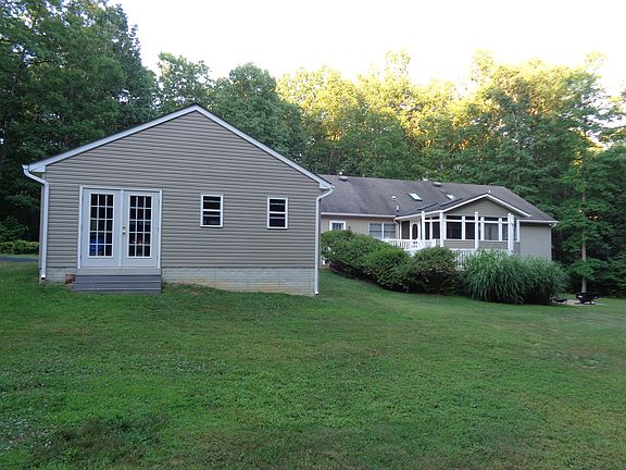 Back of garage & house
