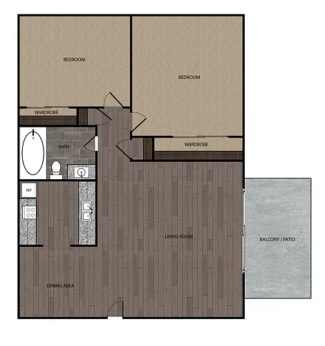 Floor plan The Sand Dune