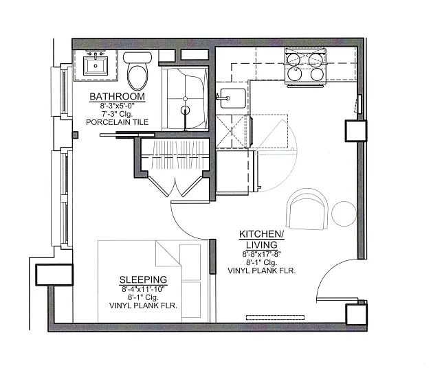 Floor plan 310-410