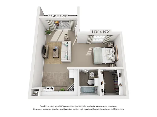 Floor plan E1
