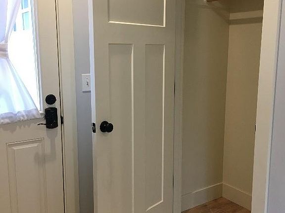coat closet at front door