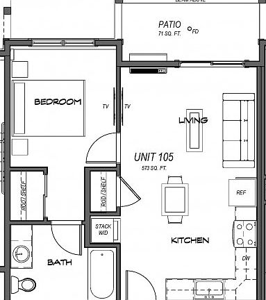 1 Bedroom Building 2 1 Bedroom Building 2