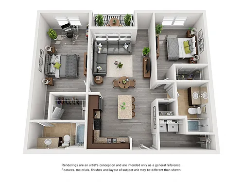 Floor plan B3