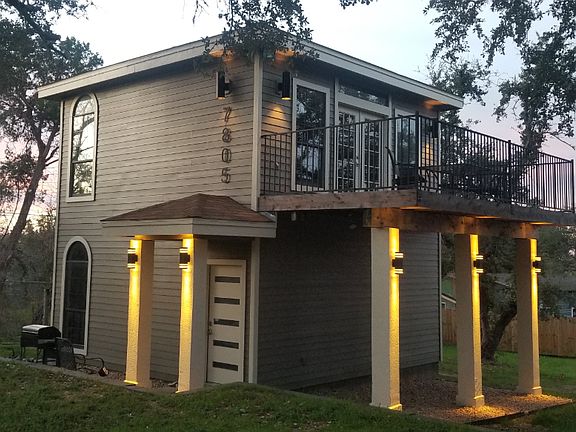 Front and side view in morning