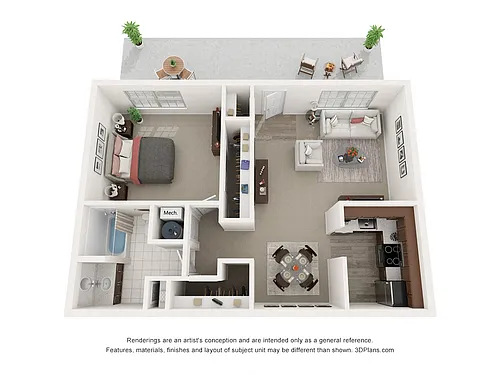 Floor plan Alexandria I