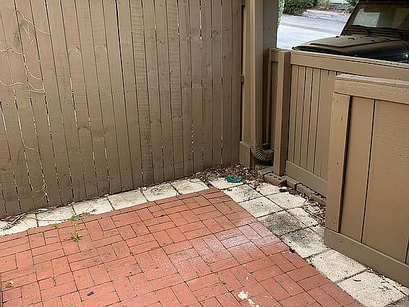 BBQ area by front door 2020.