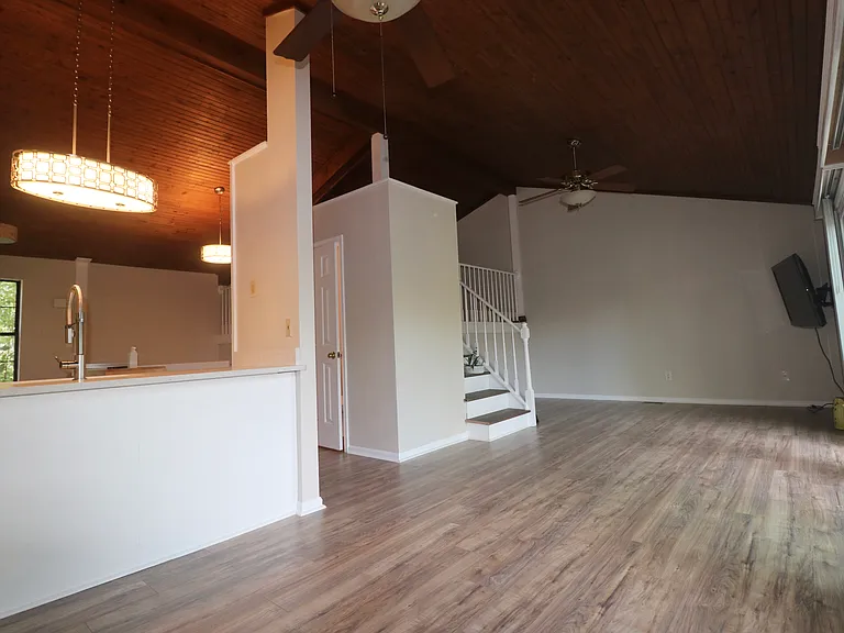The living area