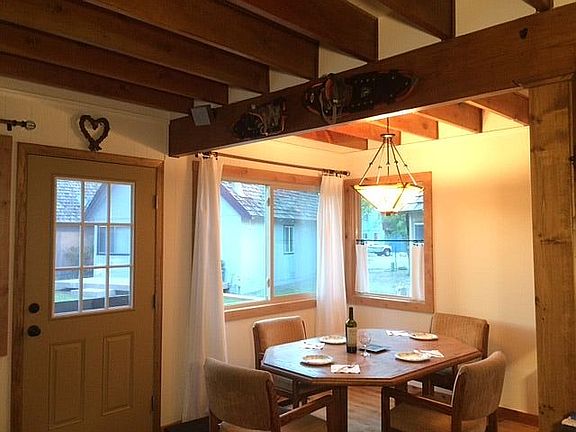 Dining area downstairs