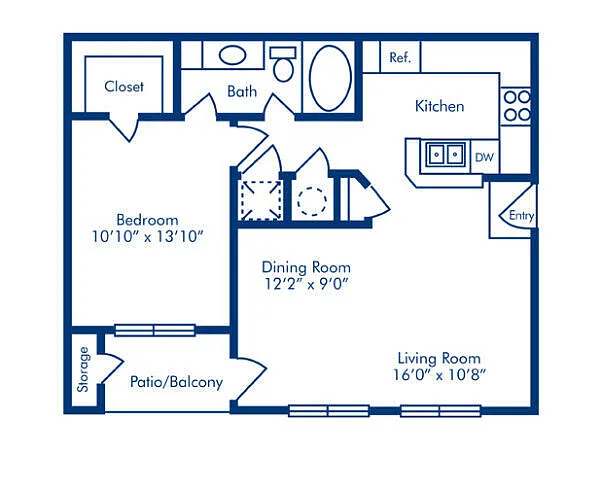 Floor plan B