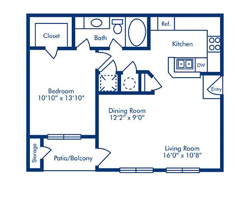 Floor plan B