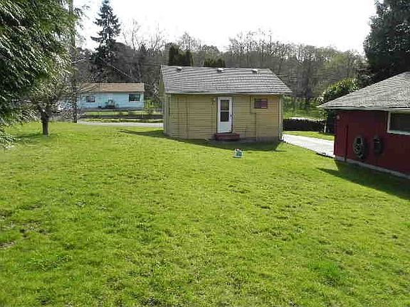 View from back yard toward house.