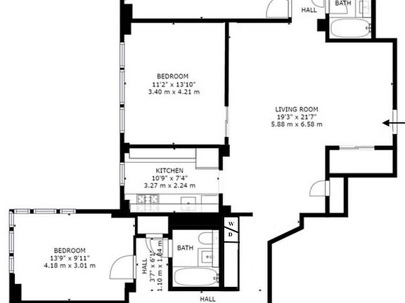 2nd image of 20 Beekman Pl #5GA