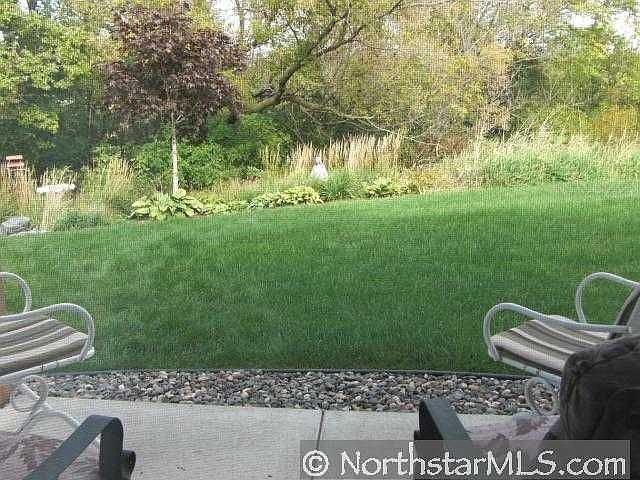 Backyard view from LL patio.