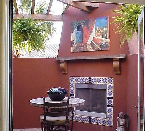 Outside Summer Kitchen