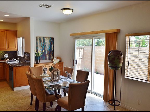 Dining Area Opens to Patio