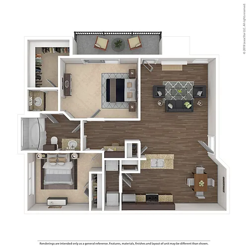 Floor plan Custer