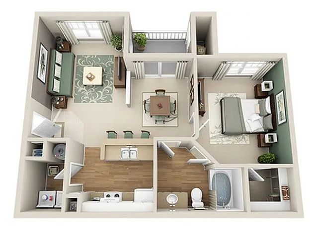 Floor plan Asheville