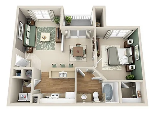 Floor plan Asheville