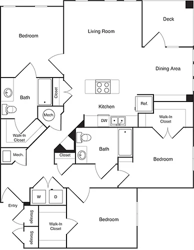 Floor plan Steamboat