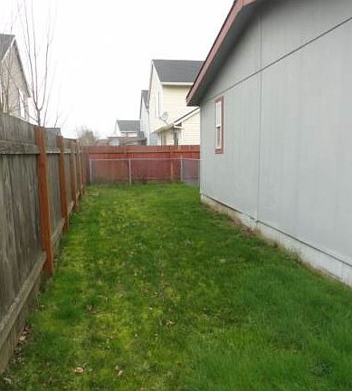 Small Fenced Back Yard