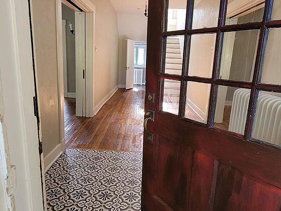 Front entrance and foyer.