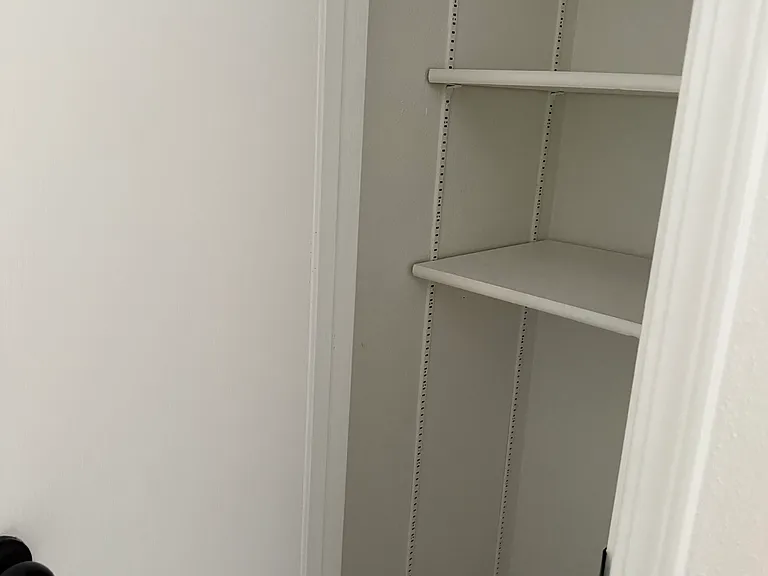 Unit 7: Storage/linen closet in hallway