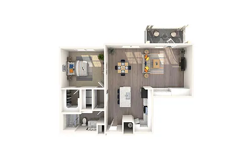 Floor plan Tidewater Gold