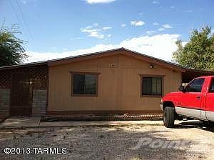 Front yard and house