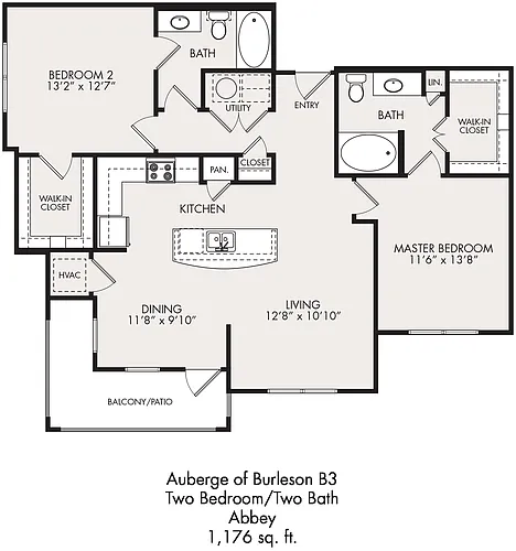 Floor plan B3