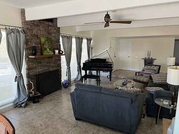 Living Room w/ baby grand