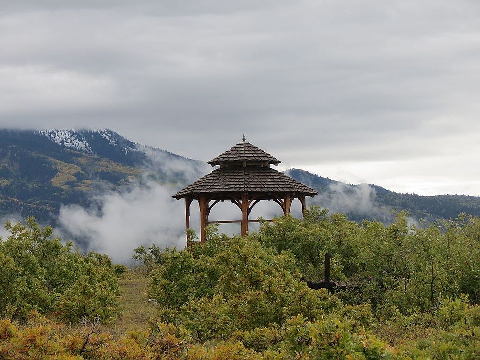 gazebo in the clouds.