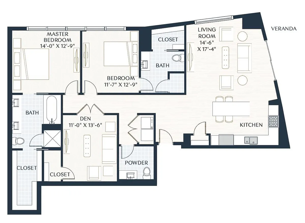 Floor plan B6
